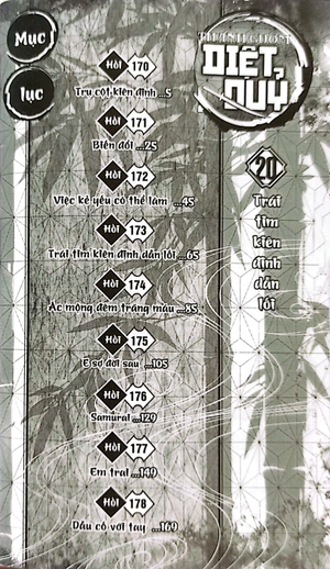 bộ thanh gươm diệt quỷ - kimetsu no yaiba - tập 20 - trái tim kiên định dẫn lối