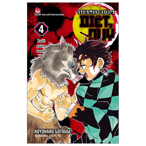 Bo
Thanh Guom Diet Quy - Kimetsu No Yaiba - Tap 4 - Luoi Guom Manh Me (Tai Ban 2025)
