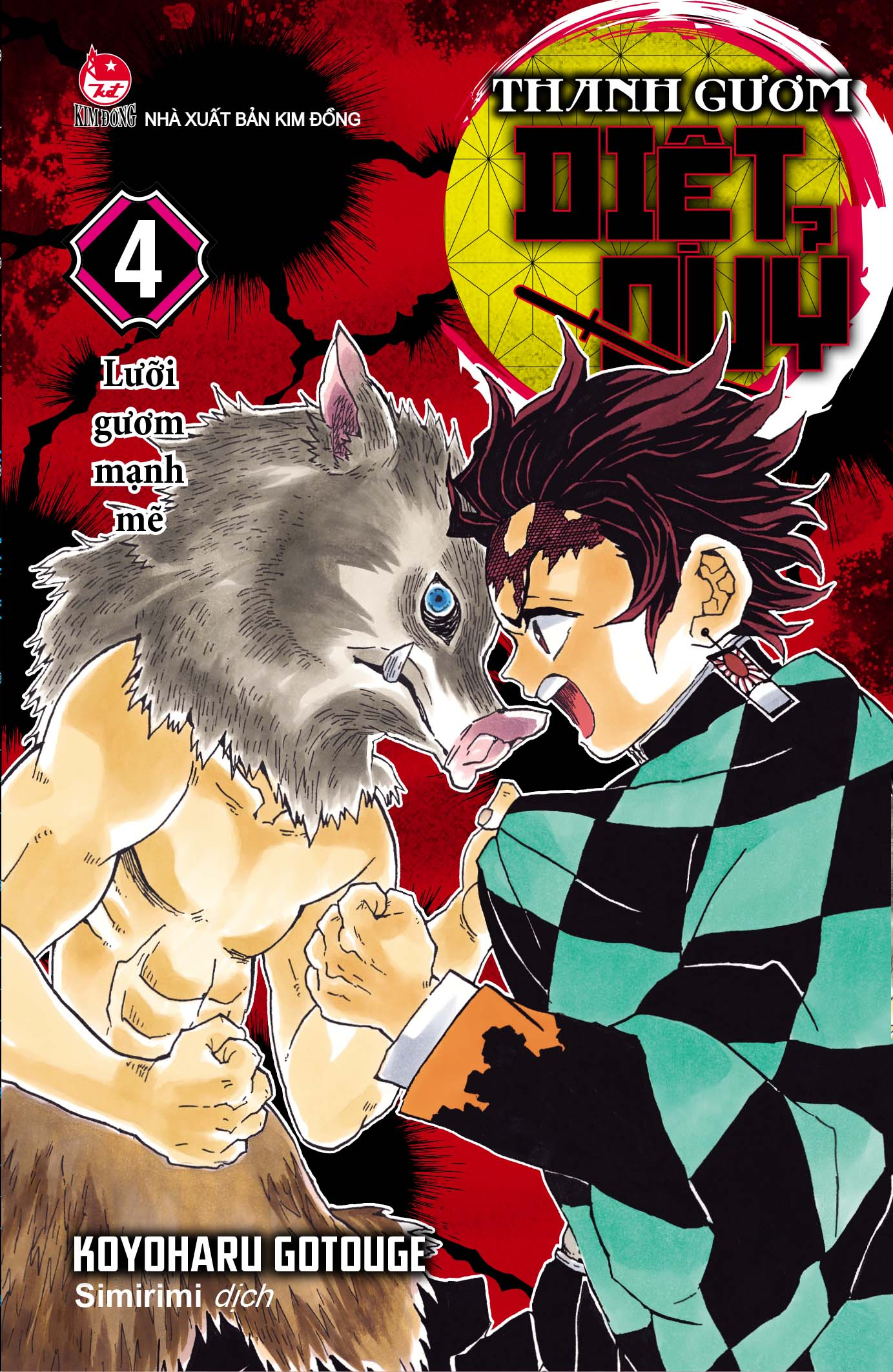 Bo
						
										
										Thanh Guom Diet Quy - Kimetsu No Yaiba - Tap 4 - Luoi Guom Manh Me (Tai Ban 2025)