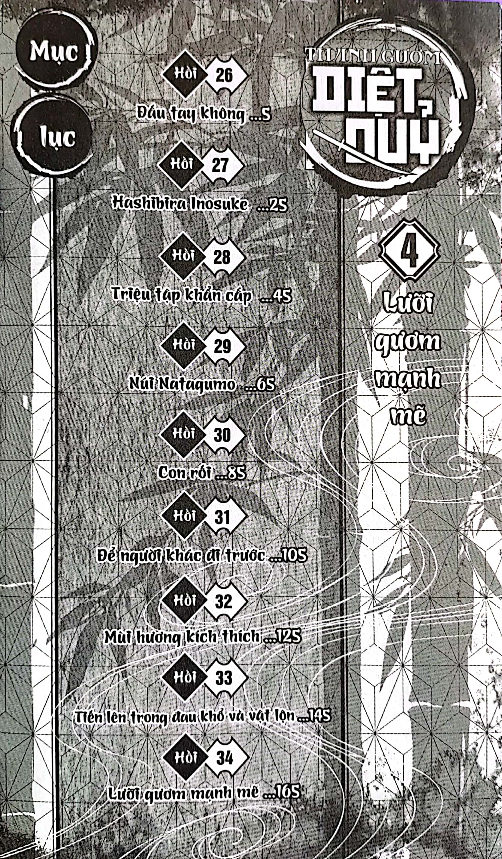 Bo
						
										
										Thanh Guom Diet Quy - Kimetsu No Yaiba - Tap 4 - Luoi Guom Manh Me (Tai Ban 2025)