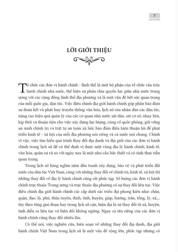 Bo
						
										
										Thanh Lap Va Thay Doi Dia Danh, Dia Gioi Don Vi Hanh Chinh Trong Lich Su Viet Nam - Tap 1 - Tu Thoi Hung Vuong Den Thang 4/1975 - Bia Cung
