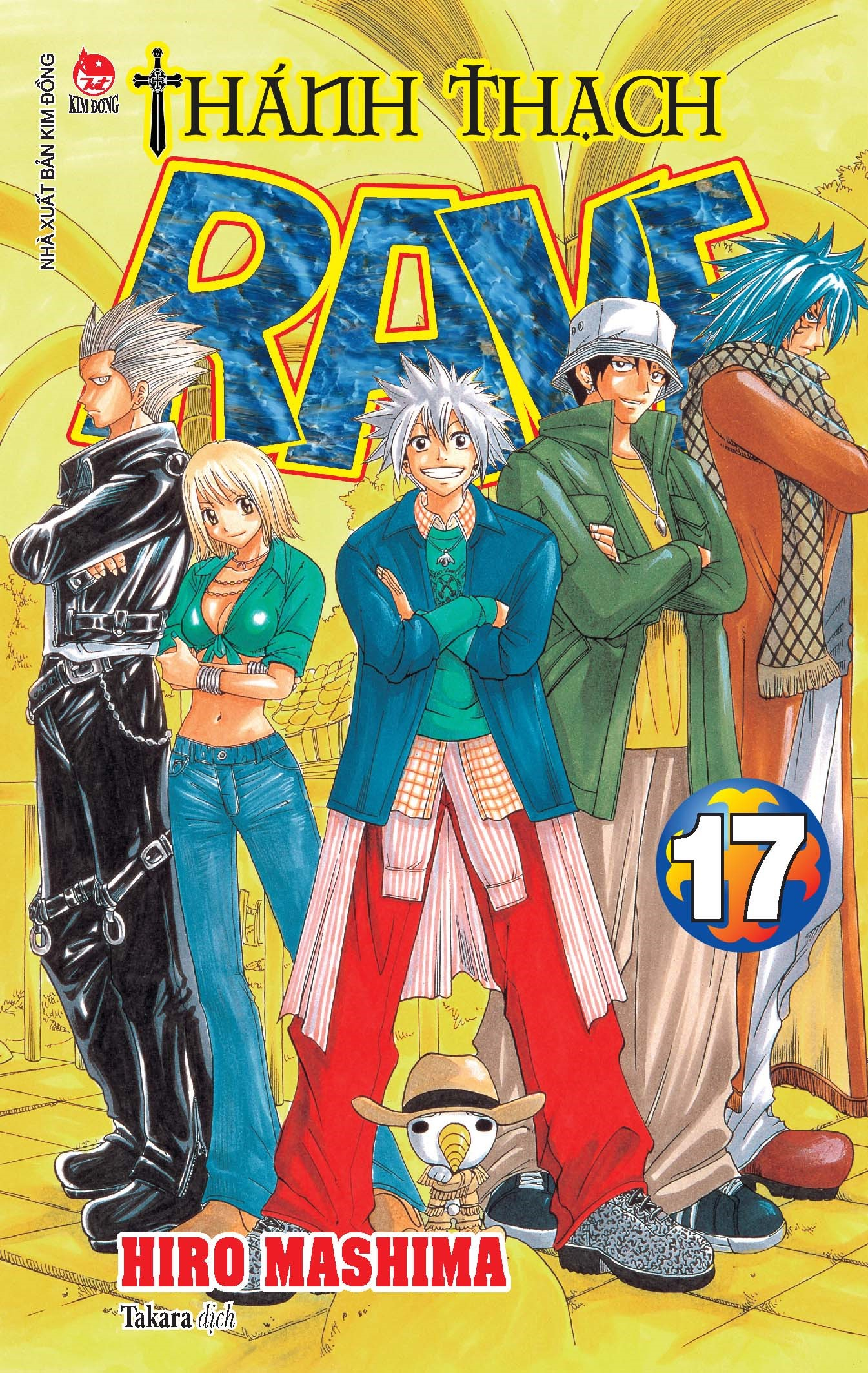 bộ thánh thạch rave - tập 17