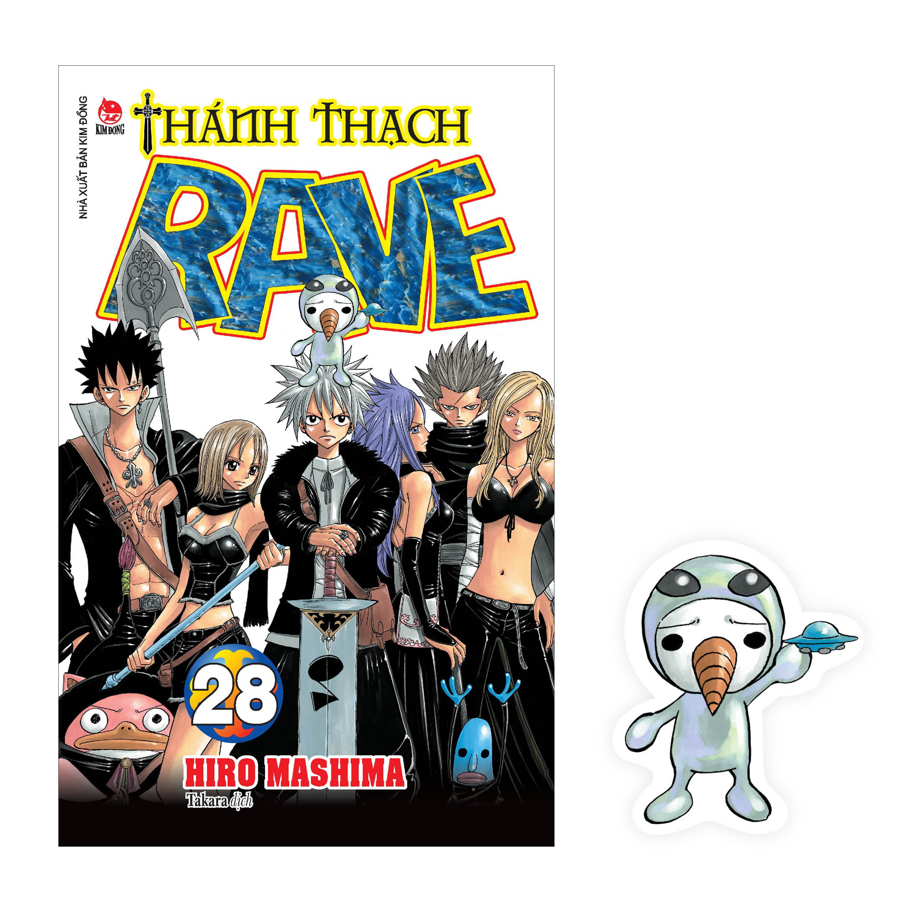 bộ thánh thạch rave - tập 28 - tặng kèm bookmark plue