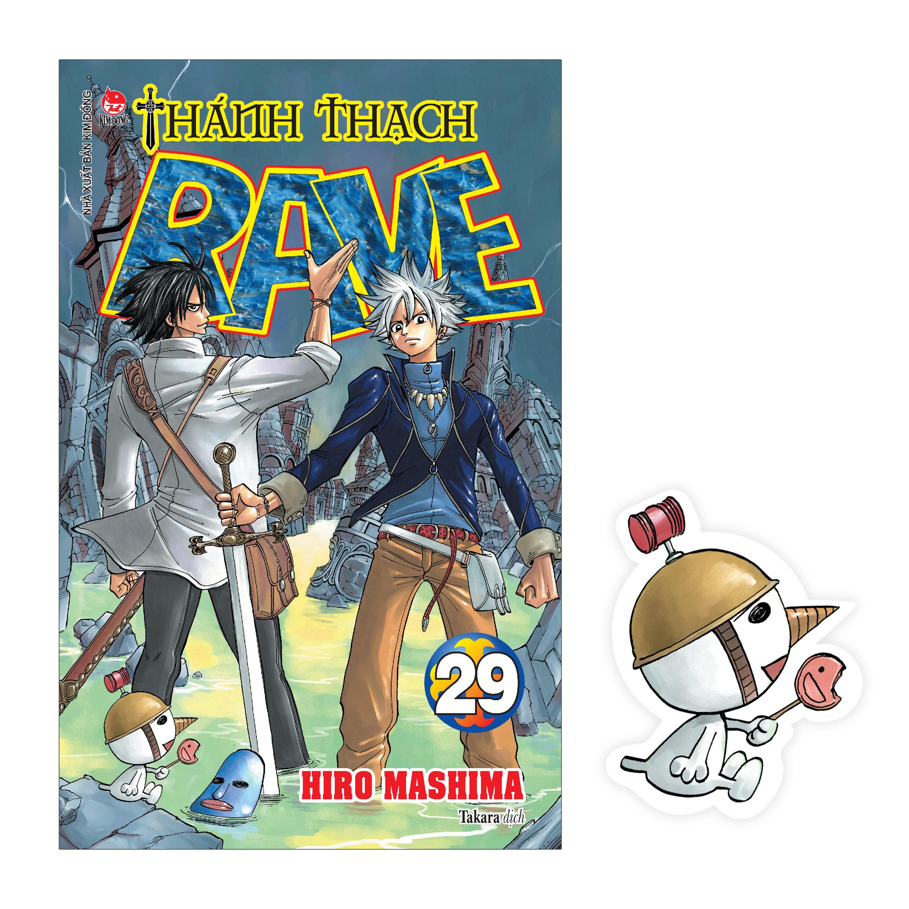 bộ thánh thạch rave - tập 29 - tặng kèm bookmark plue