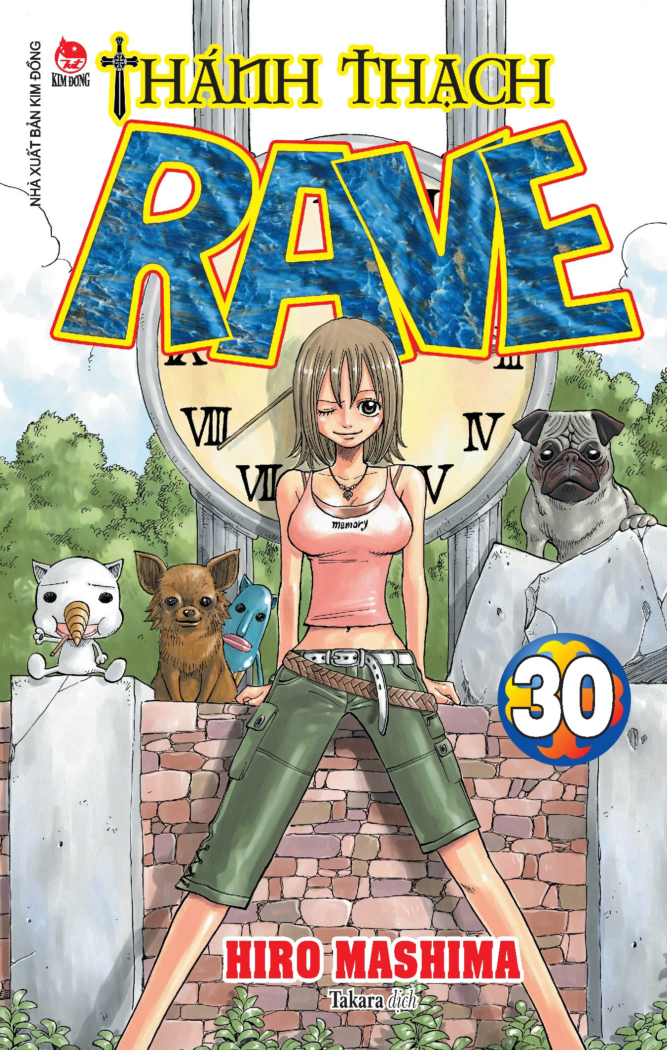 Bo
						
										
										Thanh Thach Rave - Tap 30 - Tang Kem Bookmark Plue + Bia Ao Dac Biet