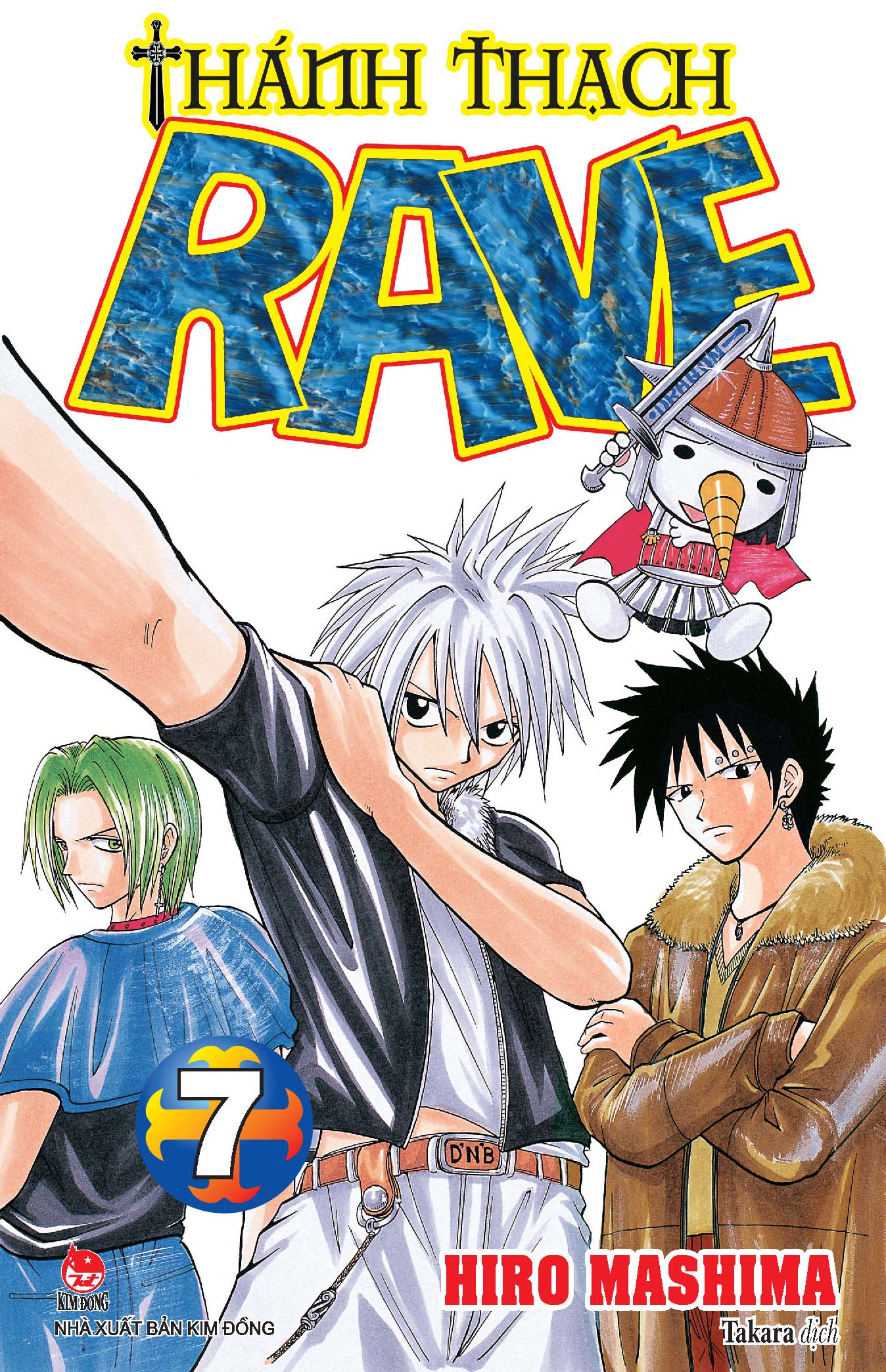 bộ thánh thạch rave - tập 7 - tặng kèm bookmark plue