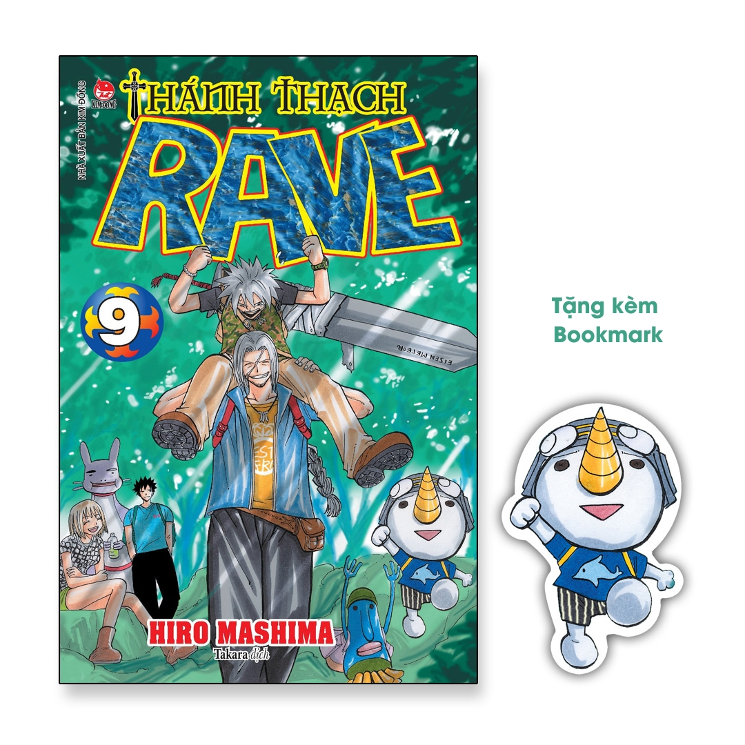 bộ thánh thạch rave - tập 9 - tặng kèm bookmark plue