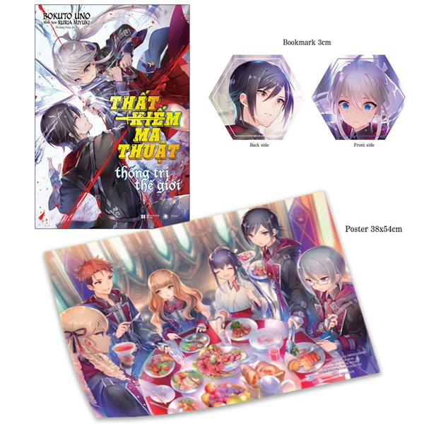 Bo
That Kiem Ma Thuat Thong Tri The Gioi - Tap 1 - Ban Dac Biet - Tang Kem Bookmark + Poster