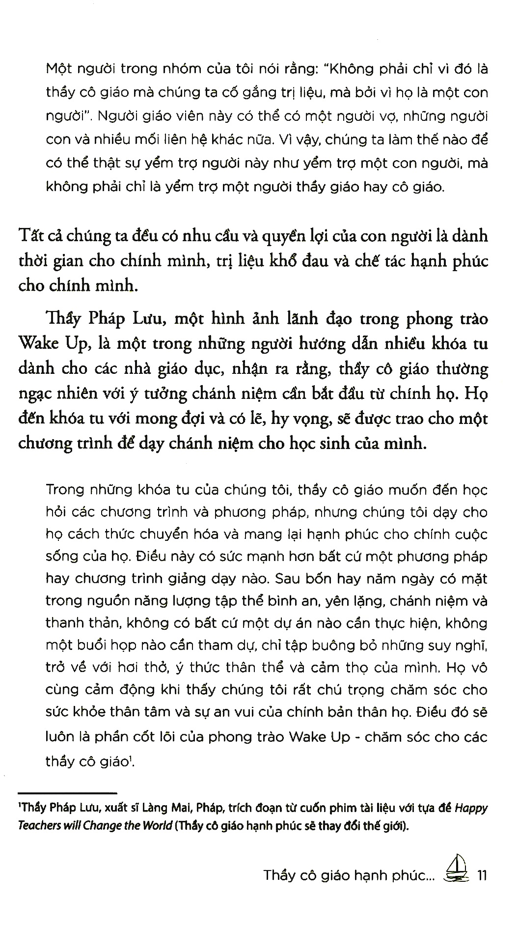 bộ thầy cô giáo hạnh phúc sẽ thay đổi thế giới - tập 2 - đi như một dòng sông (tái bản 2021)