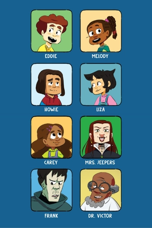 bộ the adventures of the bailey school kids #2: frankenstein doesn't plant petunias