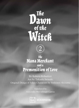 bộ the dawn of the witch 2 (light novel): the mama merchant and a premonition of love