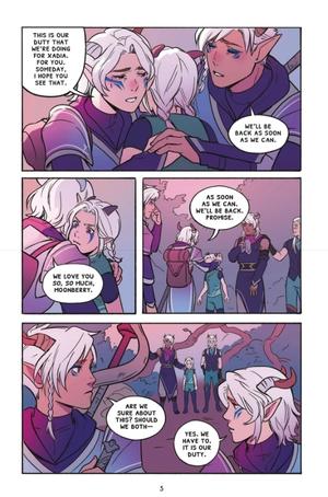 bộ the dragon prince #2: bloodmoon huntress: a graphic novel