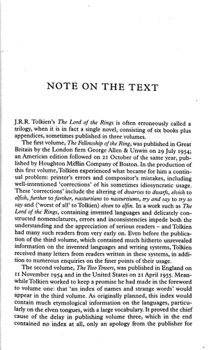 bộ the fellowship of the ring: the lord of the rings (part 1)