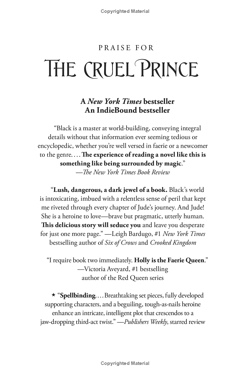 Bo
						
										
										The Folk Of The Air 1: The Cruel Prince