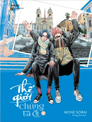 bộ thế giới chúng ta đi - tập 2 - tặng kèm bookmark + 2 polaroid hai măt + sticker