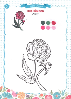 bộ thế giới loài hoa - sắc màu của bé 6