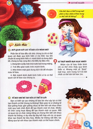 bộ thế giới những điều chưa biết (tập 5) - cơ thể người