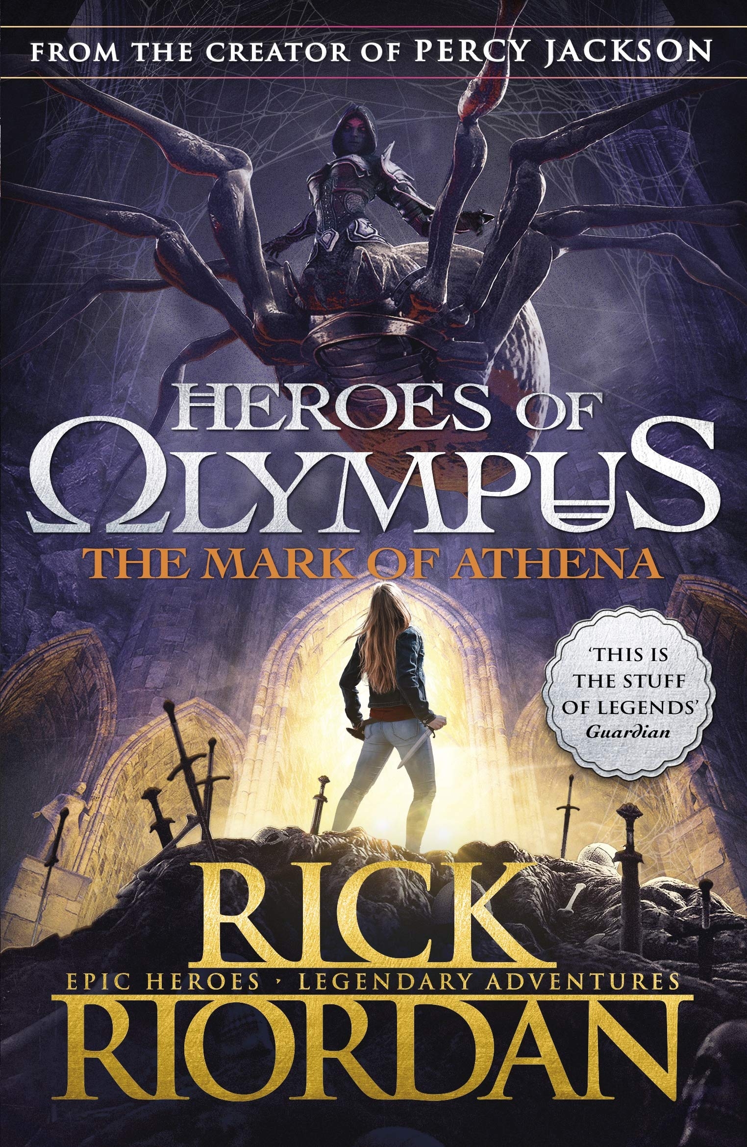 bộ the heroes of olympus 3: mark of athena