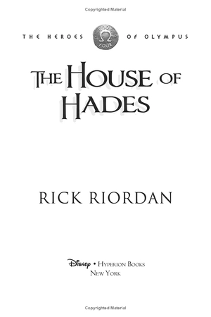 bộ the heroes of olympus 4: the house of hades