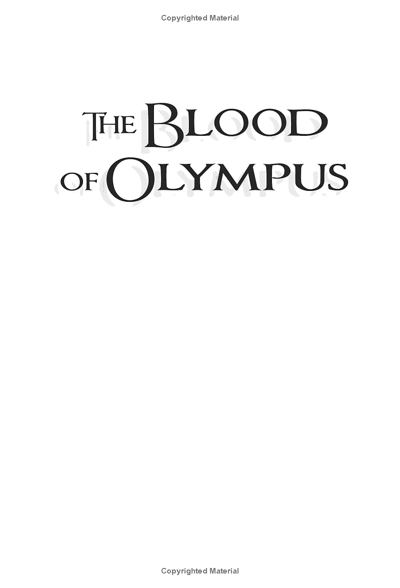 bộ the heroes of olympus 5: the blood of olympus