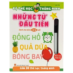 bộ thẻ học thông minh - những từ đầu tiên