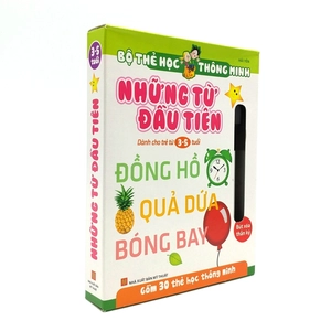 bộ thẻ học thông minh - những từ đầu tiên