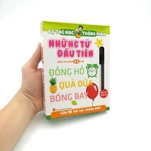 bộ thẻ học thông minh - những từ đầu tiên