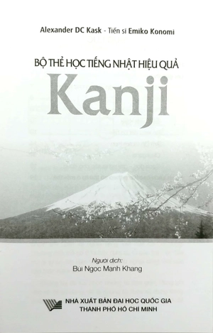 bộ thẻ học tiếng nhật hiệu quả kanji