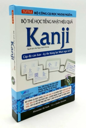 bộ thẻ học tiếng nhật hiệu quả kanji