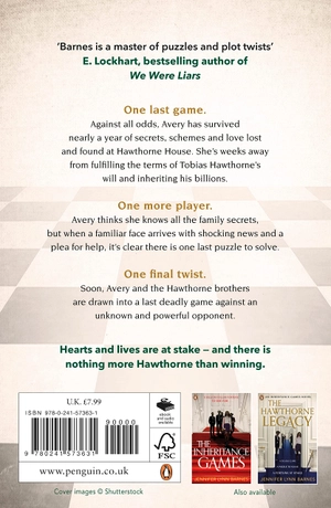 bộ the inheritance games 3: the final gambit