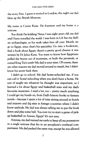 bộ the kane chronicles 1: the red pyramid