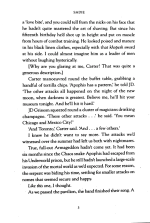 bộ the kane chronicles 3: the serpent's shadow