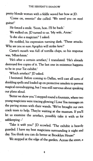 bộ the kane chronicles 3: the serpent's shadow