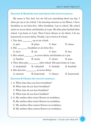 bộ the langmaster - bài tập trắc nghiệm tiếng anh lớp 4 - tập 2 (tái bản 2020)