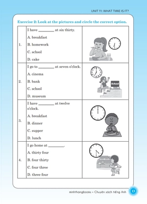 bộ the langmaster - bài tập trắc nghiệm tiếng anh lớp 4 - tập 2 (tái bản 2020)