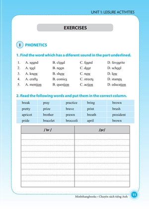 bộ the langmaster - chinh phục ngữ pháp và bài tập tiếng anh lớp 8 - tập 1 (tái bản 2021)