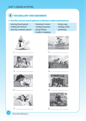 bộ the langmaster - chinh phục ngữ pháp và bài tập tiếng anh lớp 8 - tập 1 (tái bản 2021)