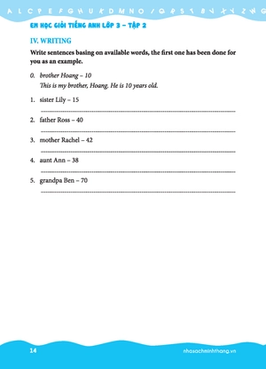 bộ the langmaster - em học giỏi tiếng anh lớp 3 - tập 2 (tái bản 2021)