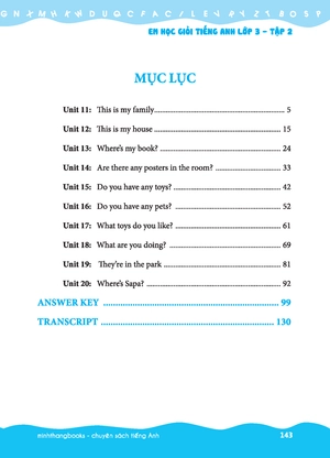 bộ the langmaster - em học giỏi tiếng anh lớp 3 - tập 2 (tái bản 2021)