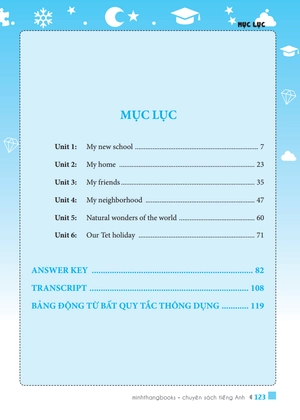 bộ the langmaster - em học giỏi tiếng anh lớp 6 - tập 1 (có đáp án)