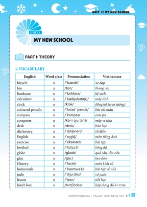 bộ the langmaster - em học giỏi tiếng anh lớp 6 - tập 1 (có đáp án)