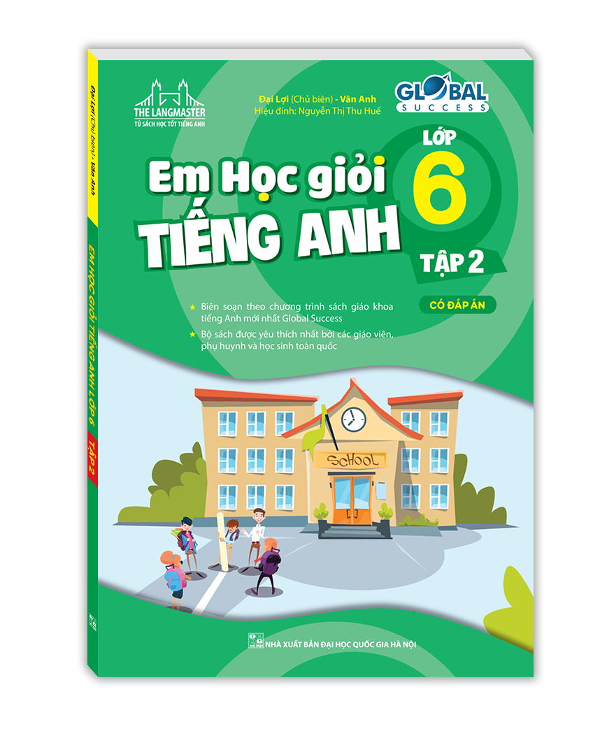 bộ the langmaster - em học giỏi tiếng anh lớp 6 - tập 2 (có đáp án)