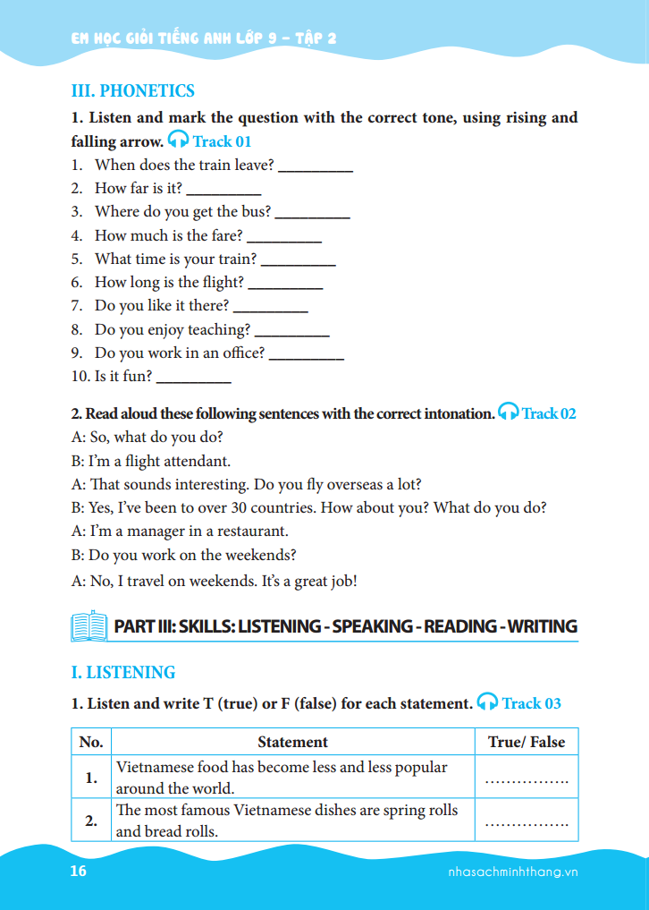 bộ the langmaster - em học giỏi tiếng anh lớp 9 - tập 2 (tái bản 2021)