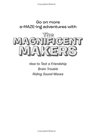 bộ the magnificent makers #3: riding sound waves