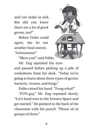 bộ the magnificent makers #4: the great germ hunt