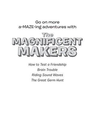 bộ the magnificent makers #4: the great germ hunt