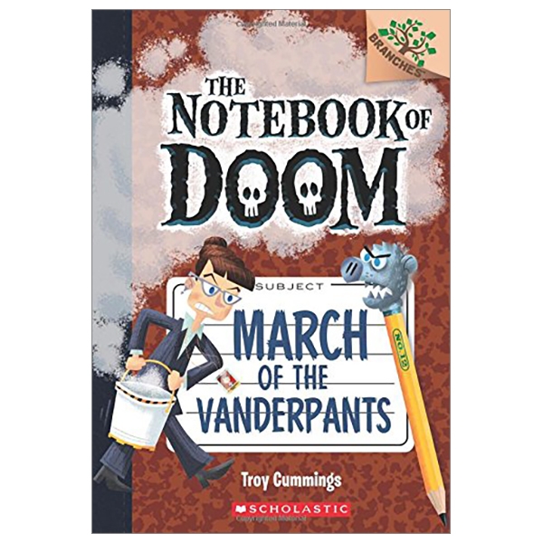 bộ the notebook of doom #12: march of the vanderpants