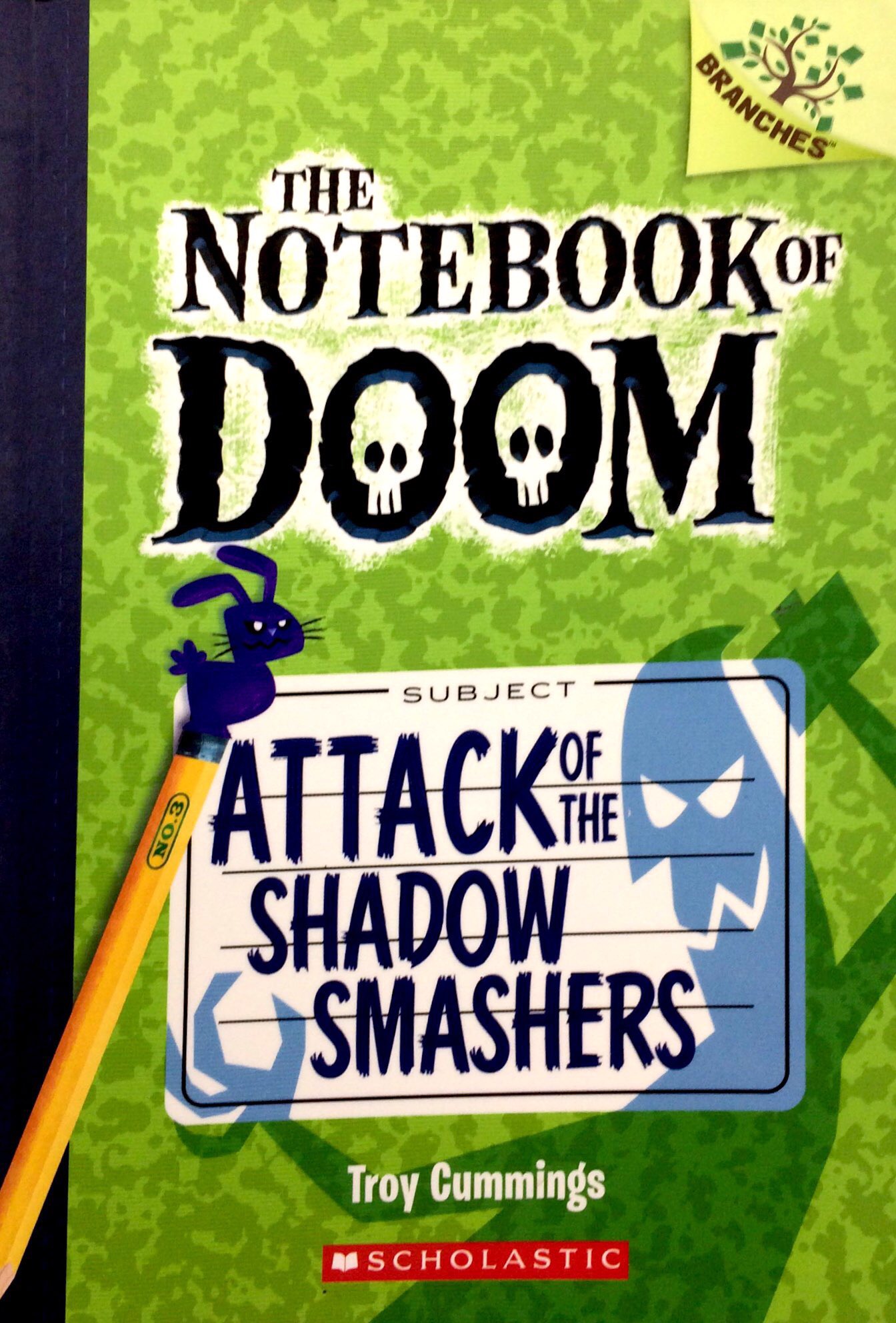 bộ the notebook of doom: number 3: attack of the shadow smashers