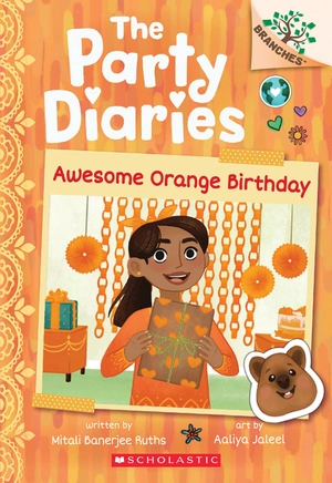 bộ the party diaries 1 - awesome orange birthday (a branches book)