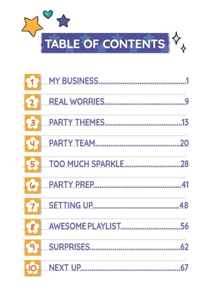 bộ the party diaries 2 - starry henna night (a branches book)